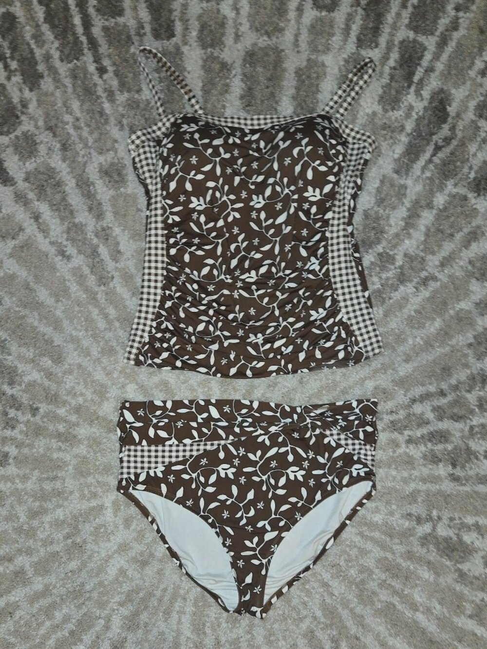 Lands End Tankini Top Size 18 Bottoms 16 Gently Used